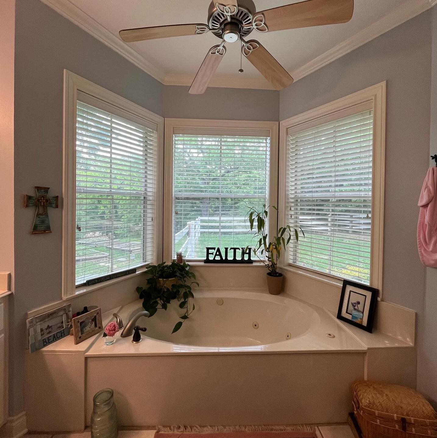 Bathroom before the remodel